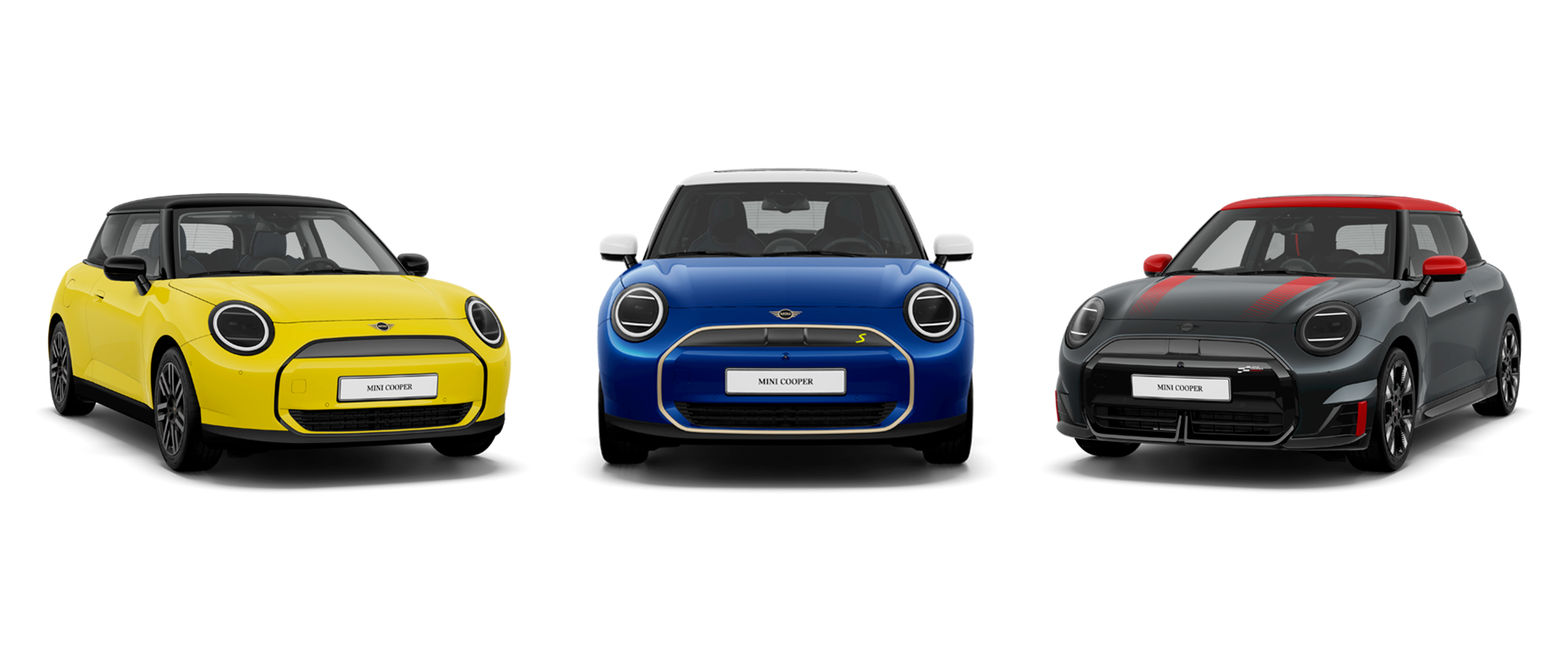 MINI totalmente elétrico - personalização – cores.